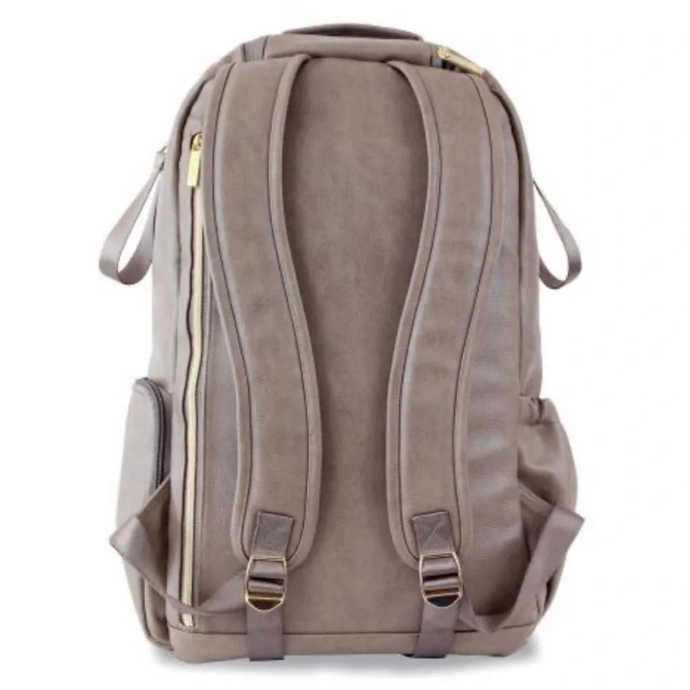 Itzy Ritzy Boss Diaper Bag Backpack - Vanilla Latte